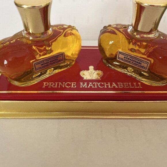 Prince Matchabelli Stradivari Perfume & Wind Song Perfume Cologne Duet VINTAGE - Picture 9 of 12
